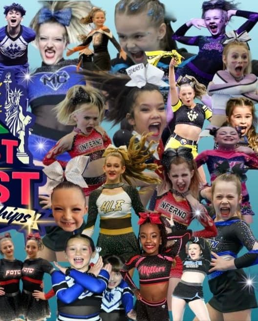 Coast2Coast cheer and dance athletes